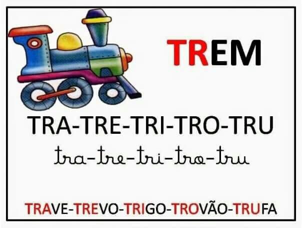 50 Silabas Con Tra Tre Tri Tro Tru